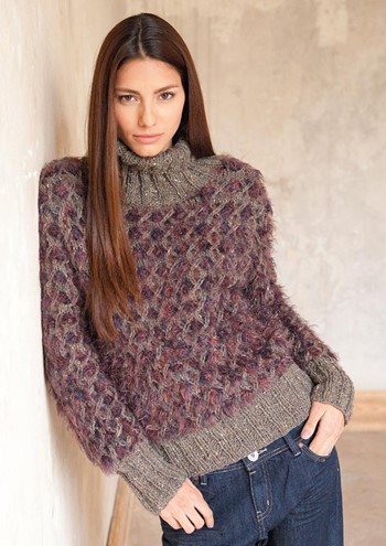 Pulli ROYAL TWEED/FELPA von Lana Grossa